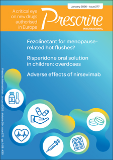 Prescrire International - Contents of current issue