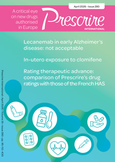 Prescrire International - Contents of current issue